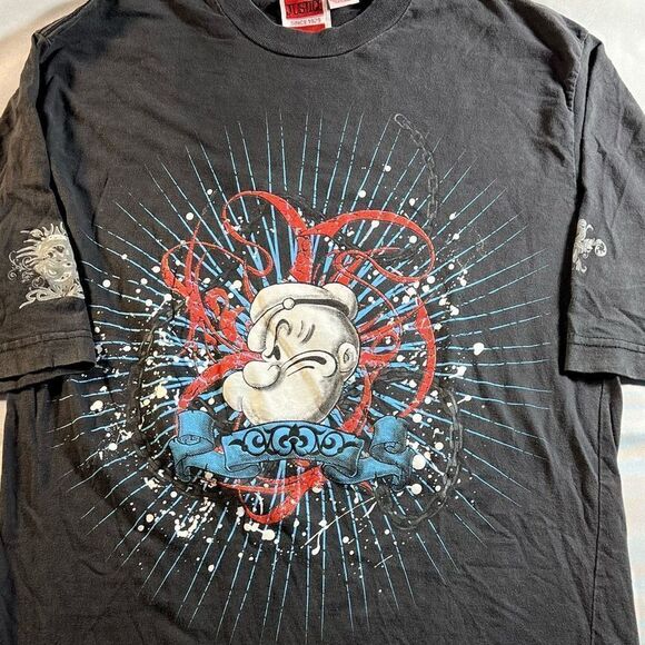 Vintage Y2K Justice Since 1929 Popeye Tee - Picture 2 of 4